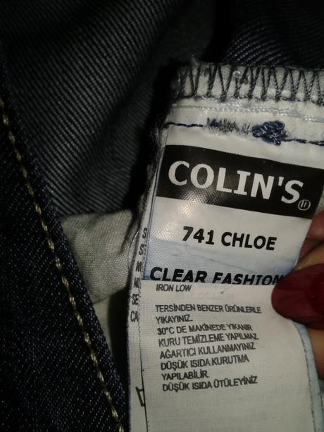 Tmavomodré rovné rifle colins veľ. 29, colins,m