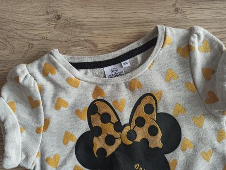 Jesenné šaty minnie mouse veľ. 104/110, 104