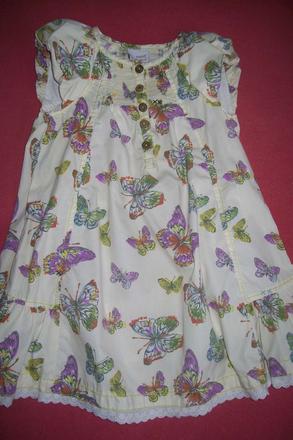 Pár-krát oblečené letné šatky, next,104