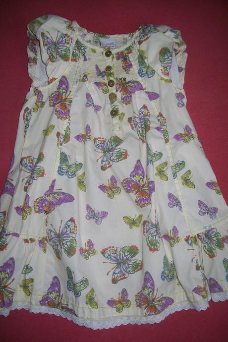 Pár-krát oblečené letné šatky, next,104