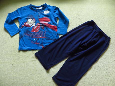 Chlapčenské pyžamo superman - veľ. 98/104, lupilu,98