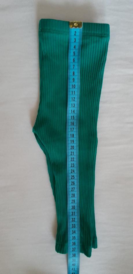 Rebrovaná zelená súprava, lindex,74