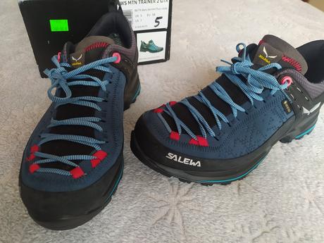 Trekove topánky, salewa,38