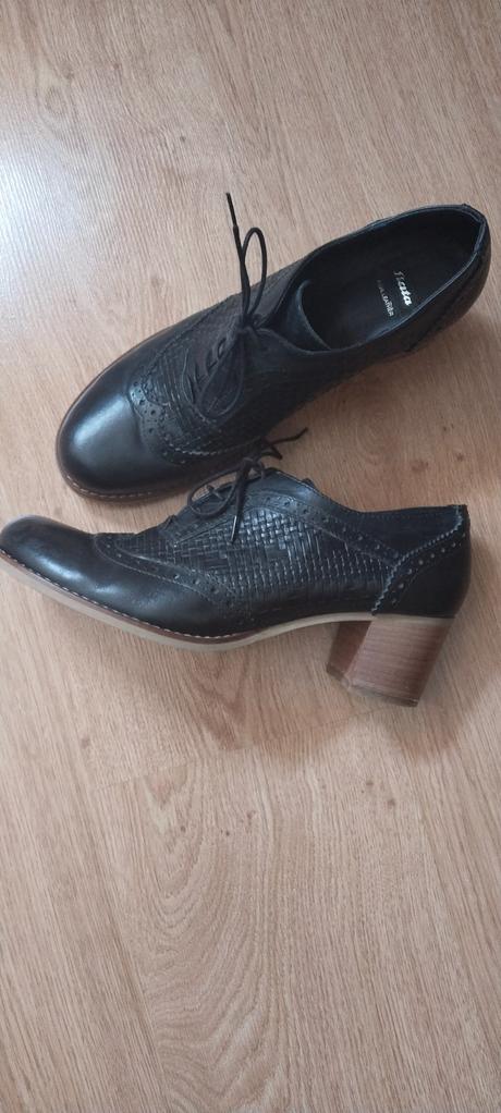 Kožené poltopánky, baťa,41