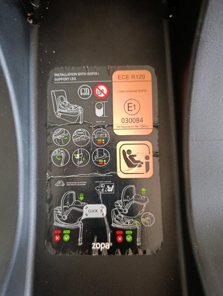 Predám autosedačku zopa xm plus i-size s isofix, zopa