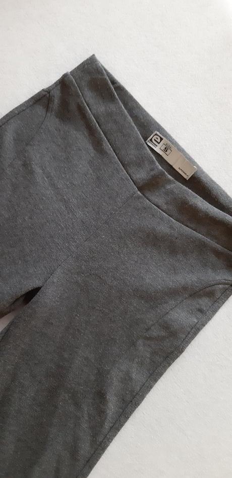 Šedé pevné legíny, kenvelo,s