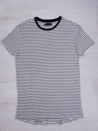 Úpletové triko, bershka,m