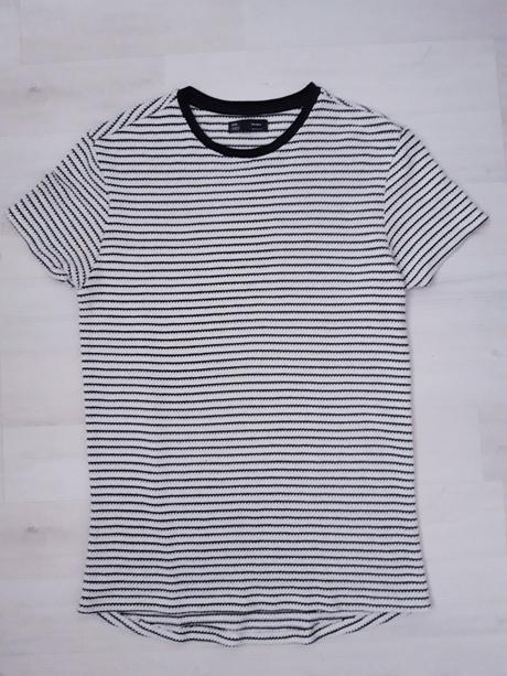 Úpletové triko, bershka,m