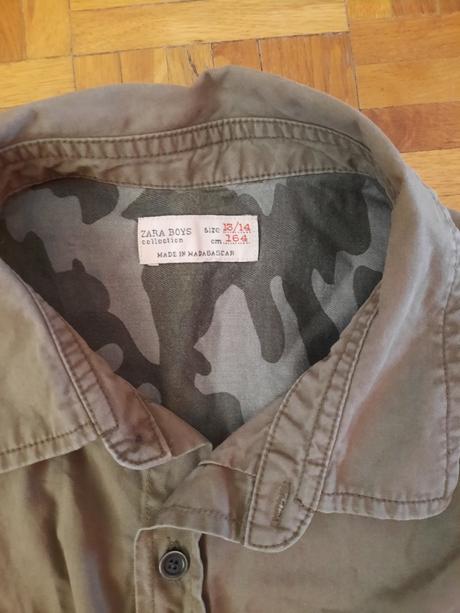 Chlapčenská /pánska košeľa, zara,164