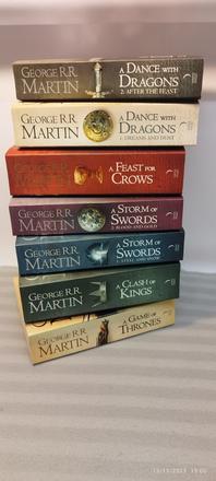 George r r martin - game of thrones kompletka wi25,