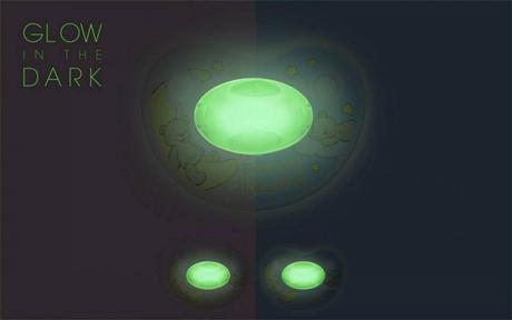 Ortodontický cumlík nuggi happiness svietiaci 16m+, 