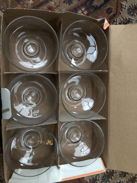 Zmrzlinové poháre sklenené, 