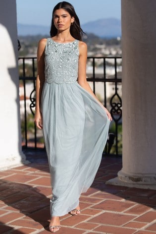 Dlhé zdobené šaty lipsy london, lipsy london,36 / s