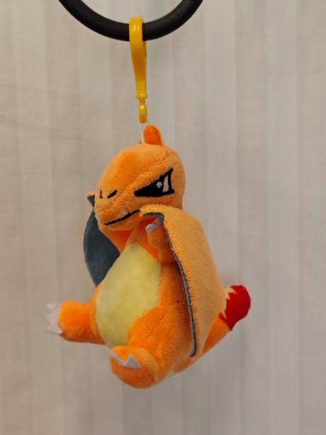 Plyšový prívesok pokémon charizard krídla plameň, 