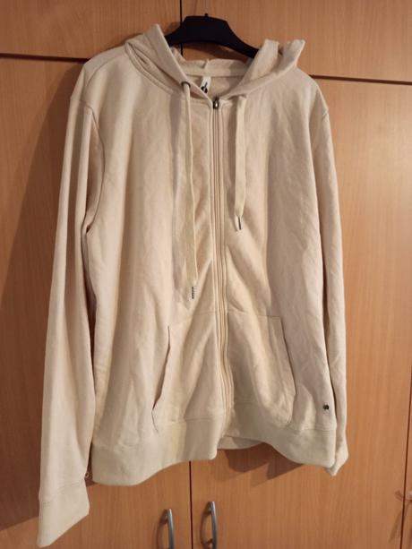 Béžová mikina, xl