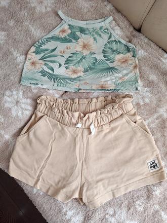 Set šortky s tričkom, 134