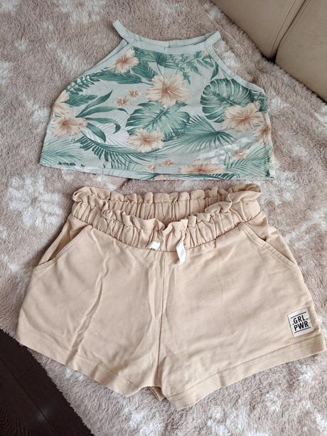 Set šortky s tričkom, 134