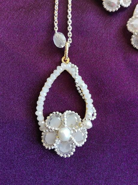 Set - náhrdelník s náušnicami,