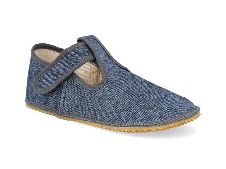 Beda - prezuvky grey denim bfn, beda,27