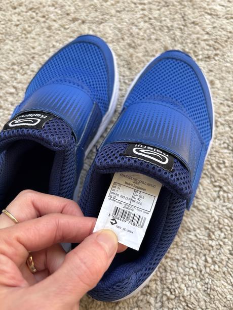Decathlon nové modré tenisky v. 33, decathlon,33