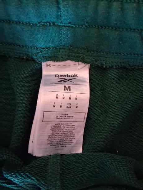 Tepláky, reebok,l