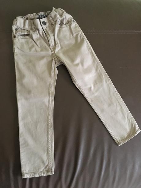 Bavlnené nohavice, h&m,110
