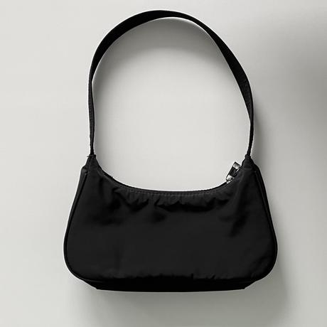 Asos malá čierna nylonová kabelka na plece/rameno, 