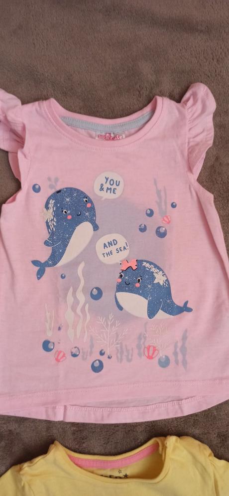 Dievčenské tričká 80, f&f,80