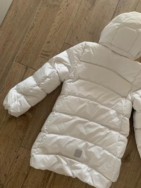 Reima luxusná perová dlhá bunda 146/152, reima,146