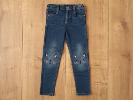 Dievčenské elastické rifle f&f 122 (6-7r) top stav, f&f,122