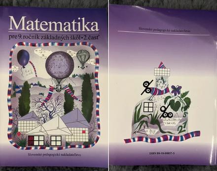Matematika pre 9. ročník základných škôl, 