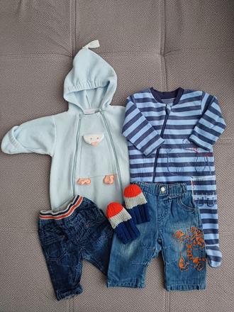 Balík pre chlapca 0-3 mesiace, 50–62