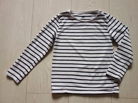 Tričko h&m basic 110/116, h&m,110