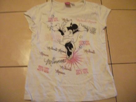 Biele letne tricko, disney,146