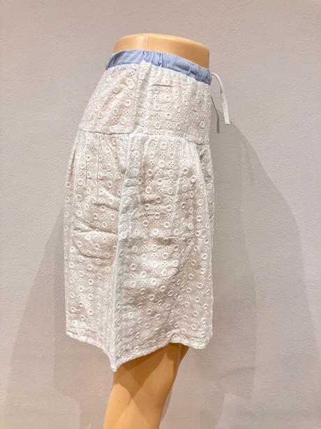 Dámska letná sukňa biela overkids (s), s