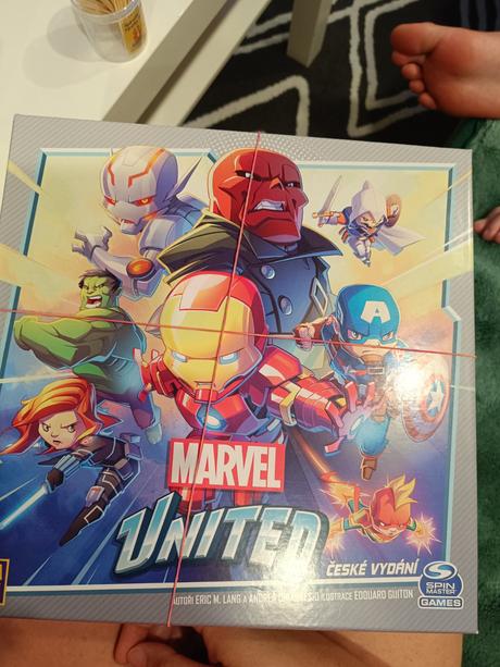 Marvel united spoločenská hra, 