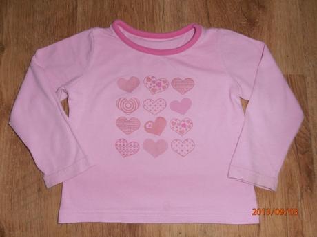 Dievčenské tričko 1- 1,1/2r, 80