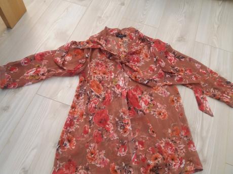 Červenohneda bluzka, amisu,m