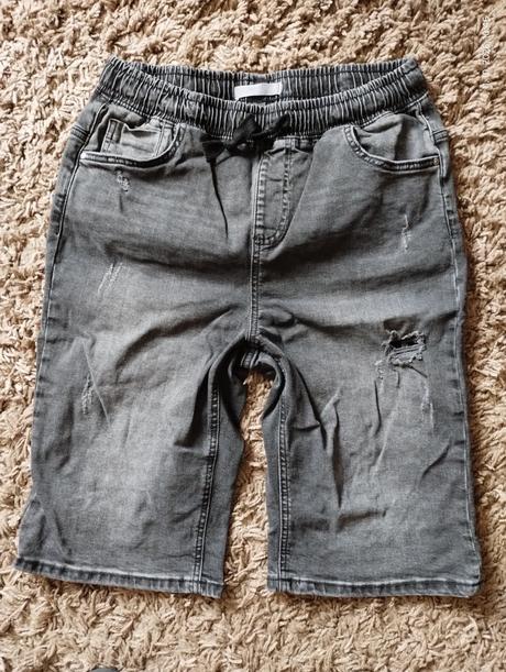 Elastické riflové kraťasy, reserved,170