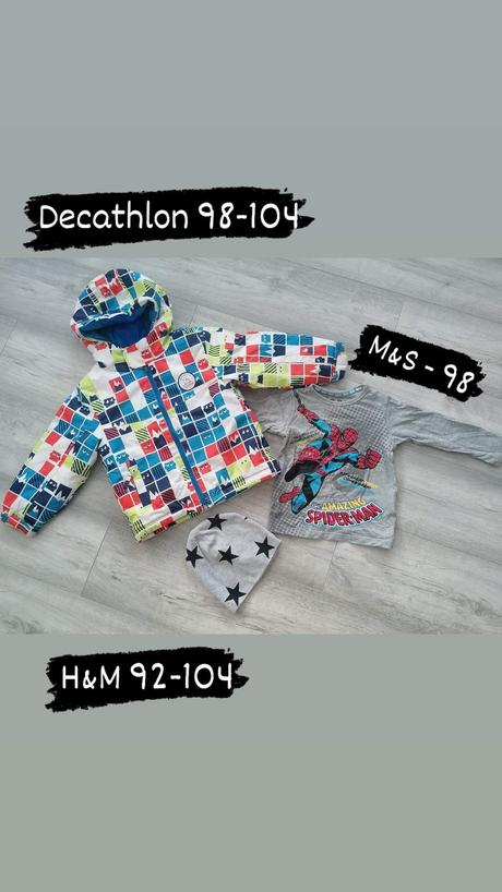 Mix oblečenia 92-98-104, 104–116