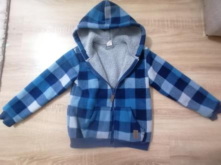 Oteplena mikina, bunda, 122