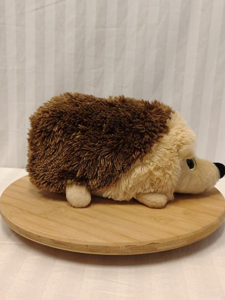 Plyšový hnedo krémový ježko, tendertoys, 27 cm, 