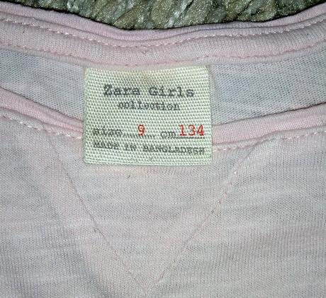 Basic tričko zn.zara, zara,134