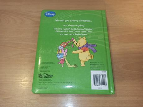 Disney christmas sing-along book + cd,