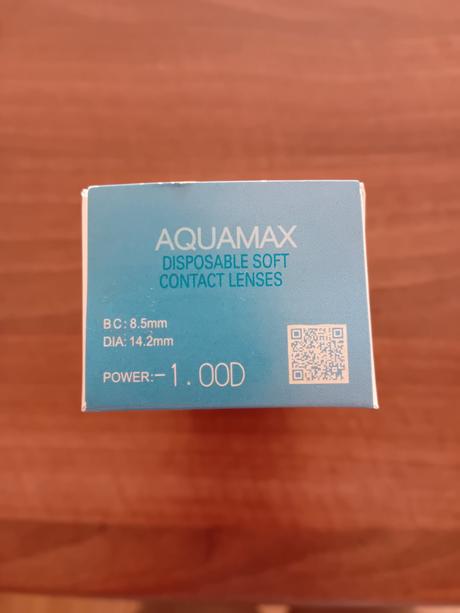 Kontaktné šošovky jednodňové -1,00, 