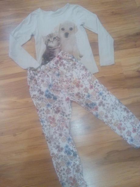 Nohavice +tričko, next,110