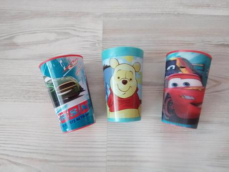 Detské poháre 3 kusy, 