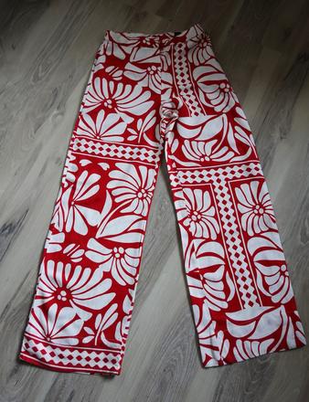 Ľanové nohavice h&m linen blend, h&m,36