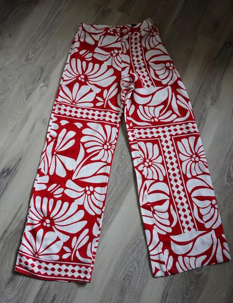 Ľanové nohavice h&m linen blend, h&m,36