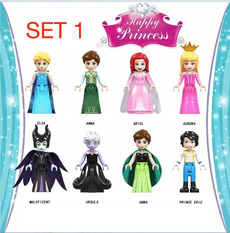 Mix postavičiek - typ lego - nové, nehrané,